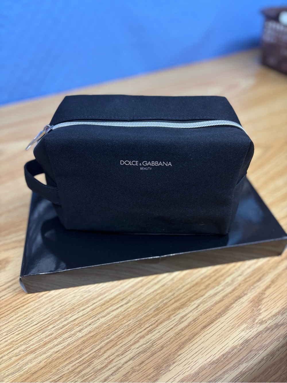 NIB Canvas Dolce & Gabbana Cosmetic Case